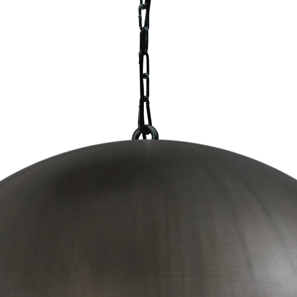 Gunmetal hanglamp Industria 80 met wit Masterlight 8718121120416