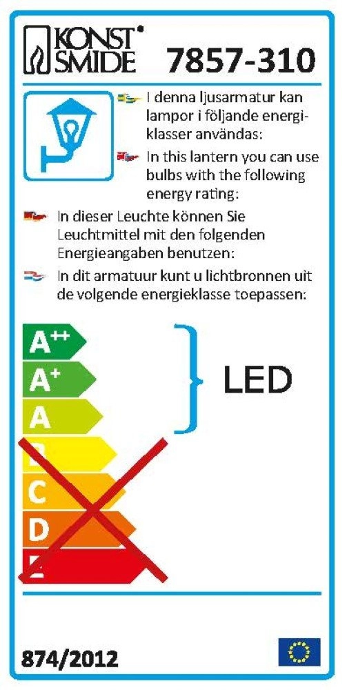 Grondspot Spot Round GU10 KonstSmide 7318307857313