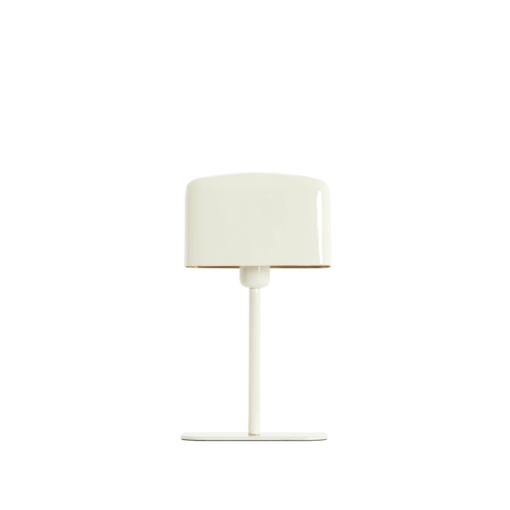 Nachtkastlamp Elenie 20x10cm - glans crème