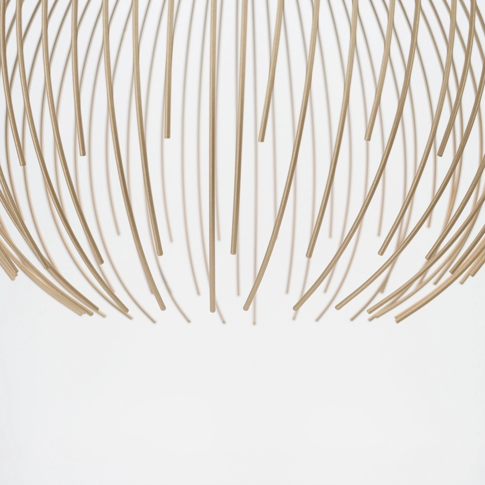 Draadlamp Venezuela Ø 40cm - zwart met goud Eglo 9008606282265