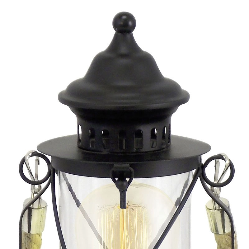 Tafellamp Bradford antiek zwart Eglo 9002759492830