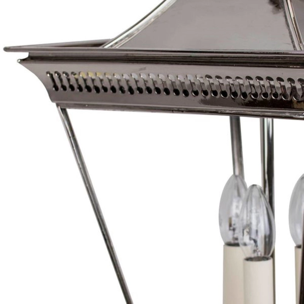 Antieke hanglamp Pagoda M 3-lichts - antiek koper (ANT) Limehouse