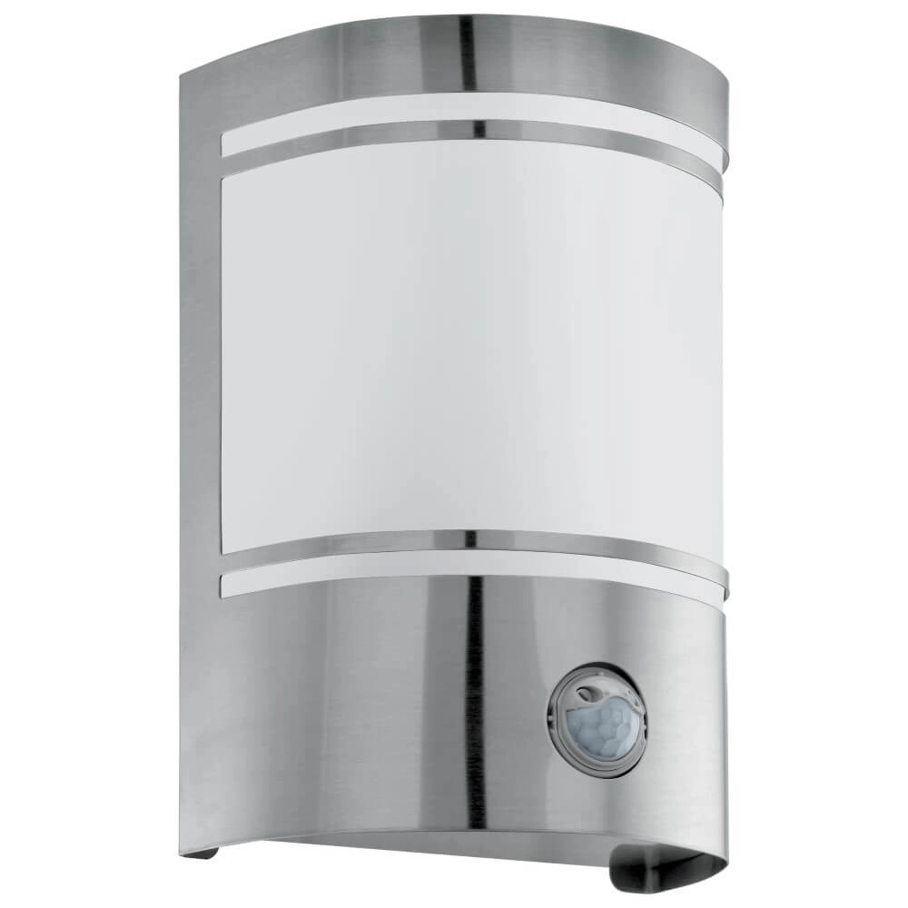RVS buitenlamp met schemersensor Cerno 2