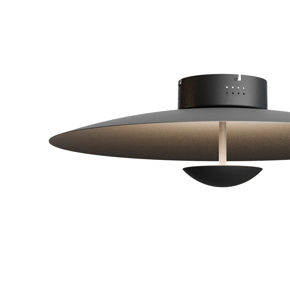 Plafondlamp Scala Ø 60cm zwart Masterlight 8718121397429