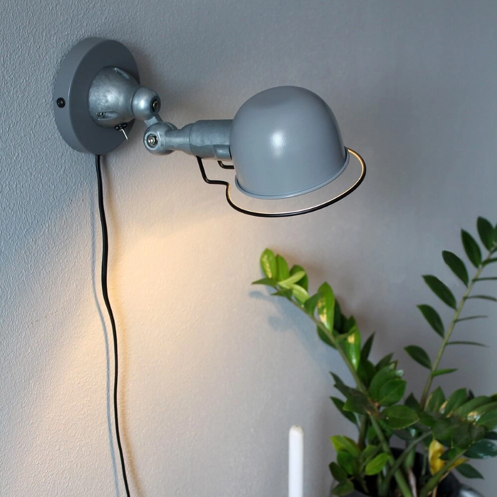 Retro wand leeslamp Davin 29cm retro groen Steinhauer 8712746102062