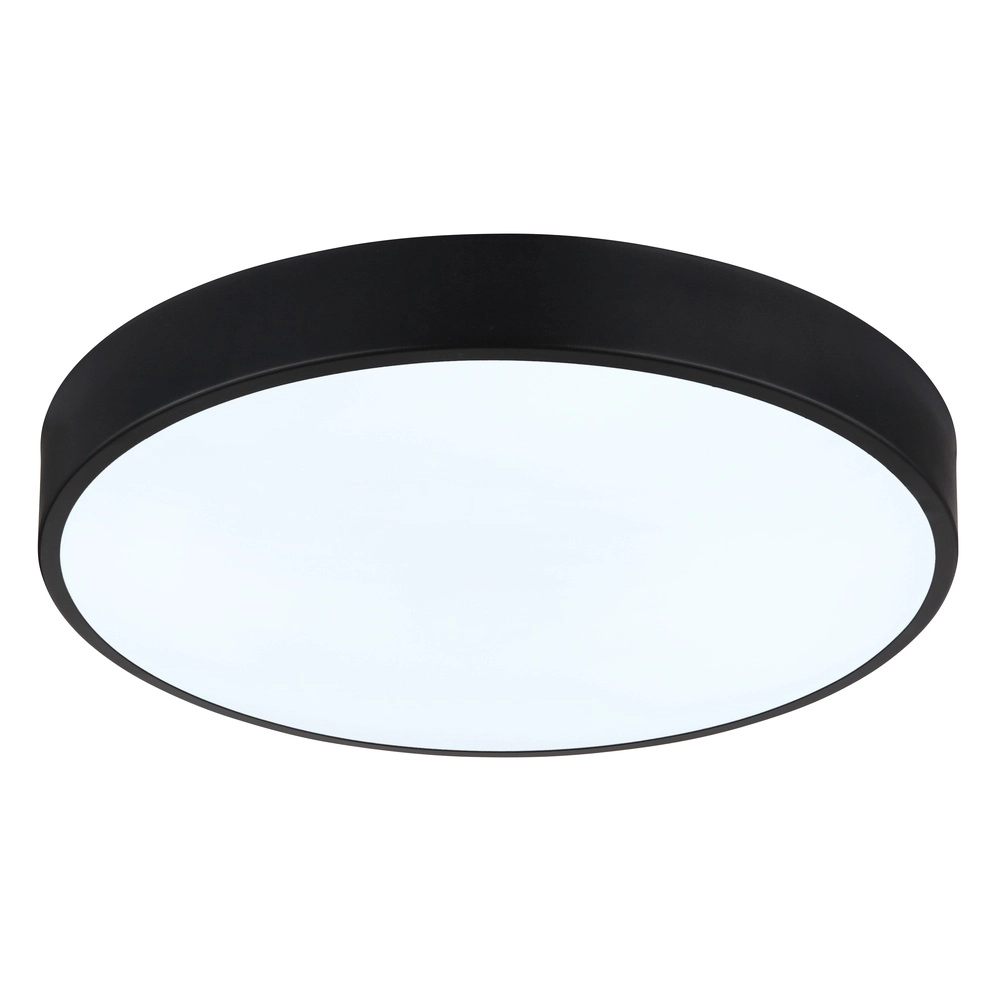Design plafonniere Nielsen zwart Ø 37,8cm Globo 9007371575671