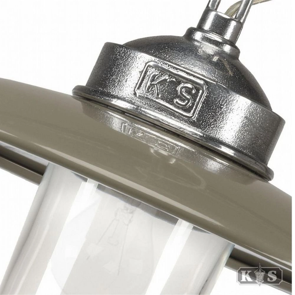Veranda hanglamp Solingen Retro retro taupe KS Verlichting 8714732658003