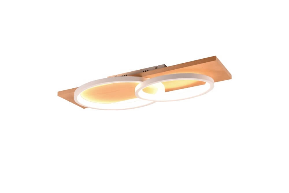 Witte plafondlamp Barca design Trio 4017807572131
