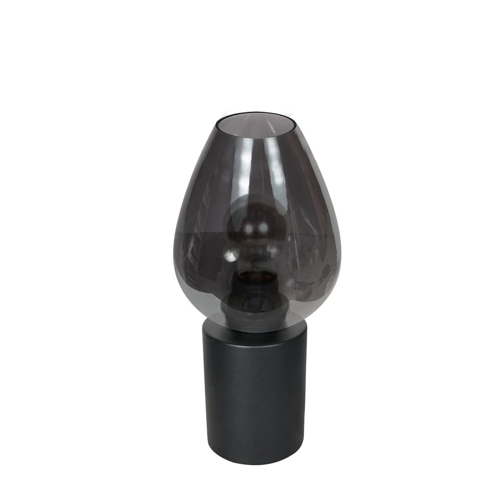 Tafellamp Bloeba smoke glas Ø 15cm Tafellamp Bloeba smoke glas Ø 15cm