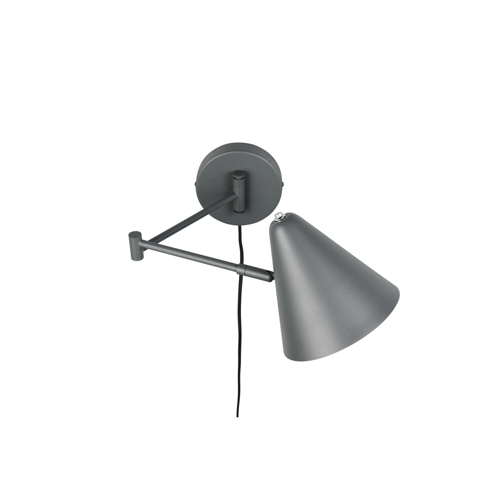 Design wandlamp Cosima antraciet Trio 4017807660012
