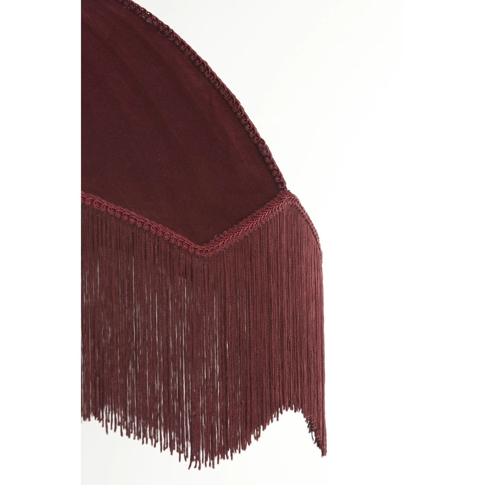 Hanglamp Malacia Ø 50cm - velvet bordeaux Light & Living 8717807759278