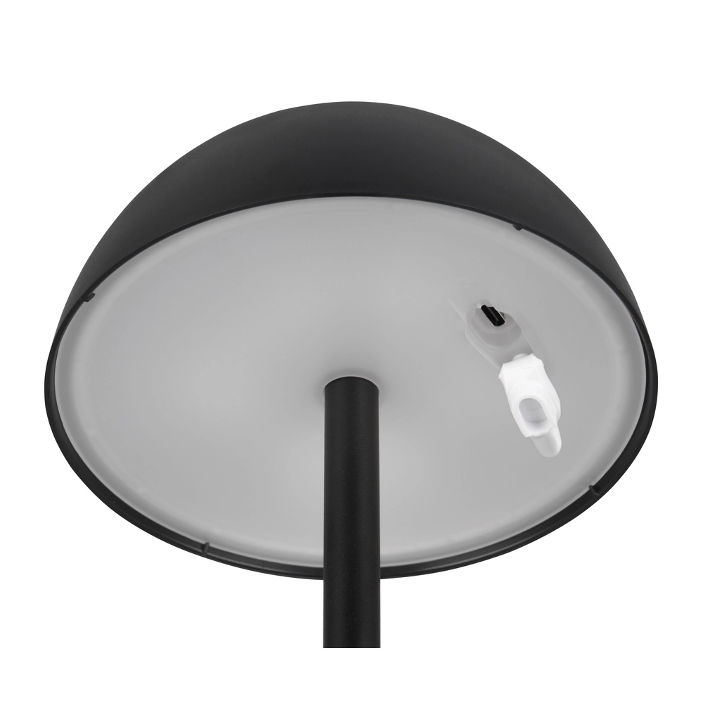 Tafellampje Ricardo zwart Ø 13,5cm Trio 4017807601794