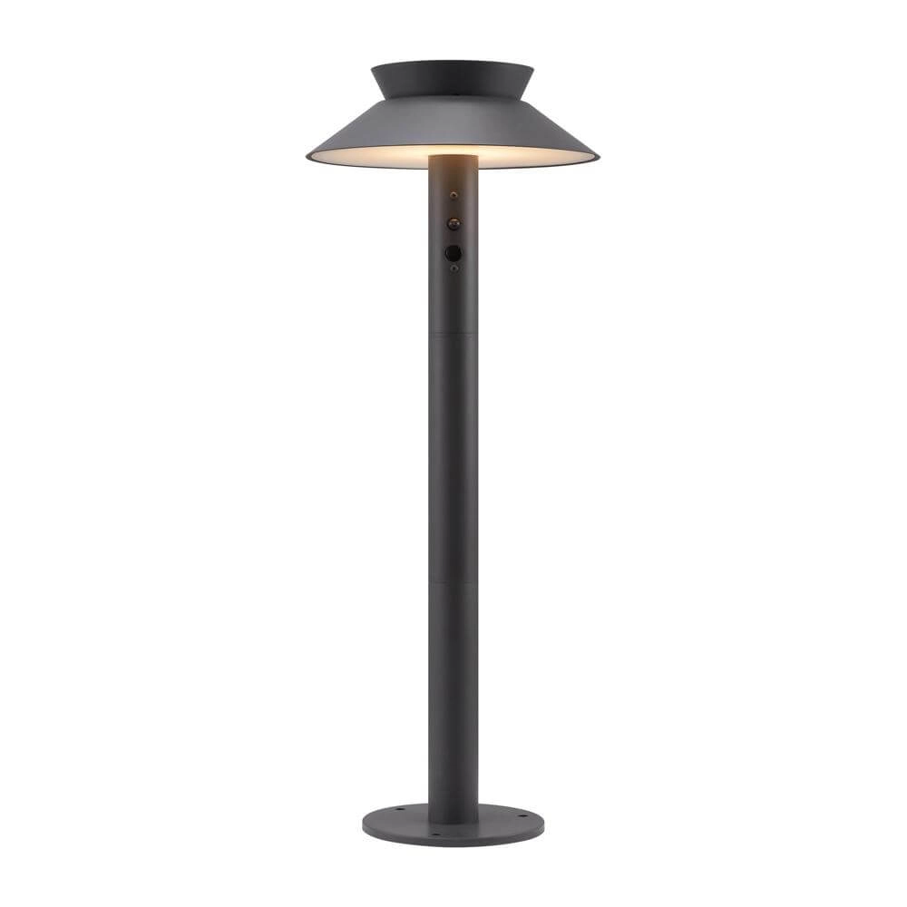 Solar tuinlamp Justina antraciet