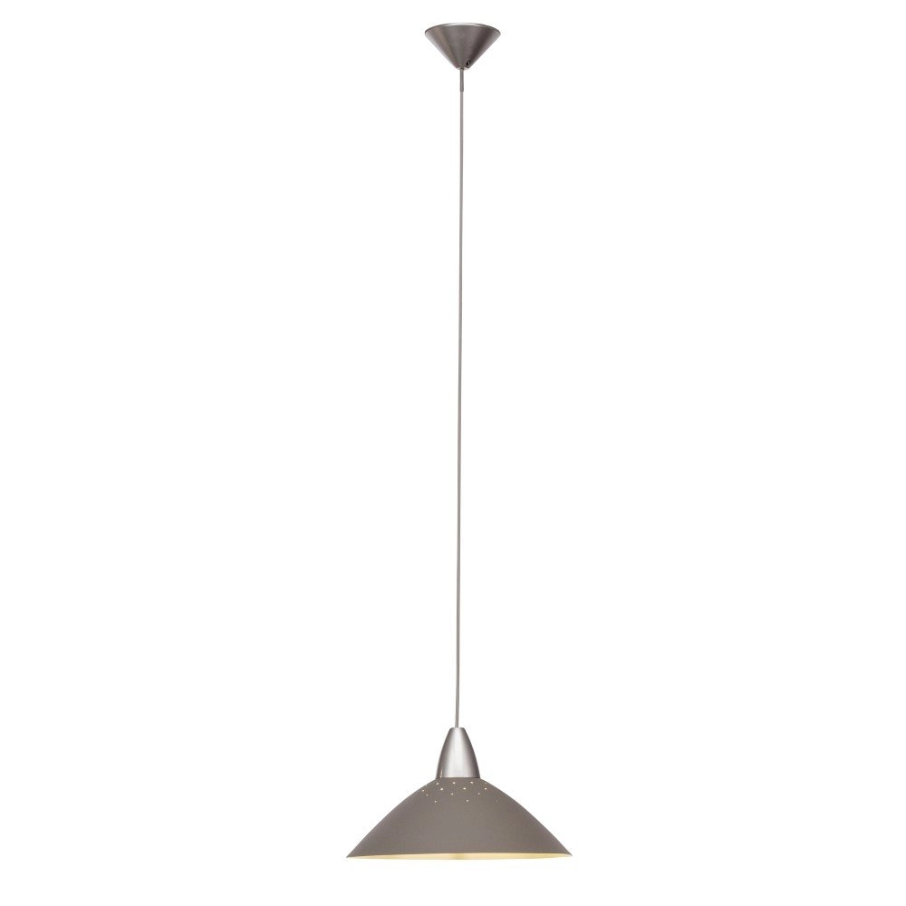 Titaan grijze hanglamp Logo Ø 35cm Titaan grijze hanglamp Logo Ø 35cm