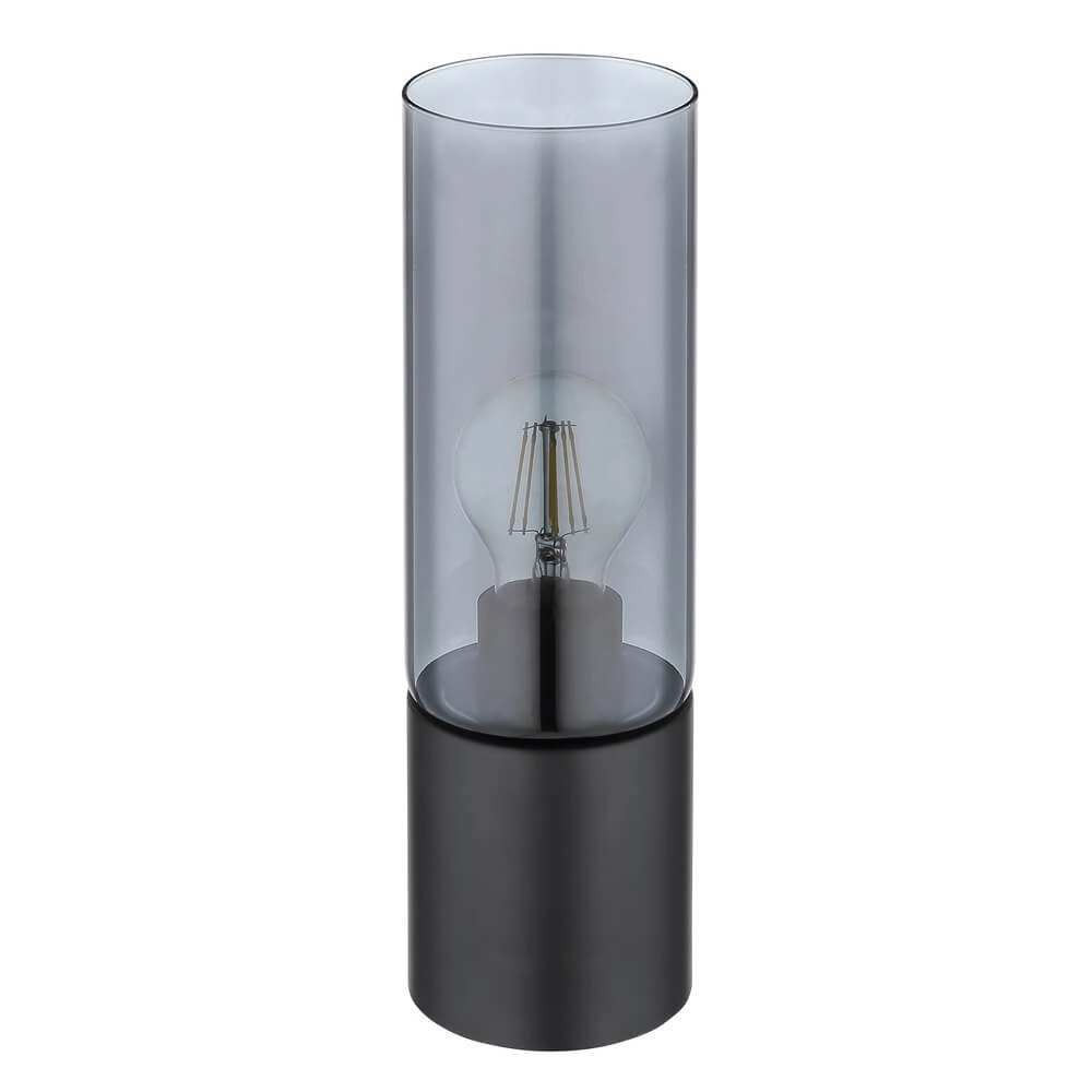 Strakke tafellamp Annika enkel zwart Globo 9007371436767