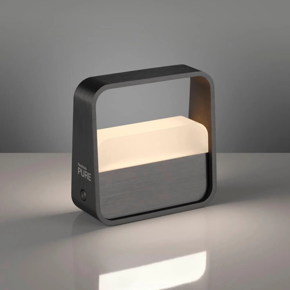 Design tafellamp Pure Go grijs Paul Neuhaus 4012248382783