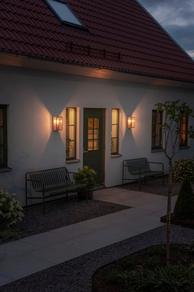 Gouden muurlamp Carpi KonstSmide 7318307347807