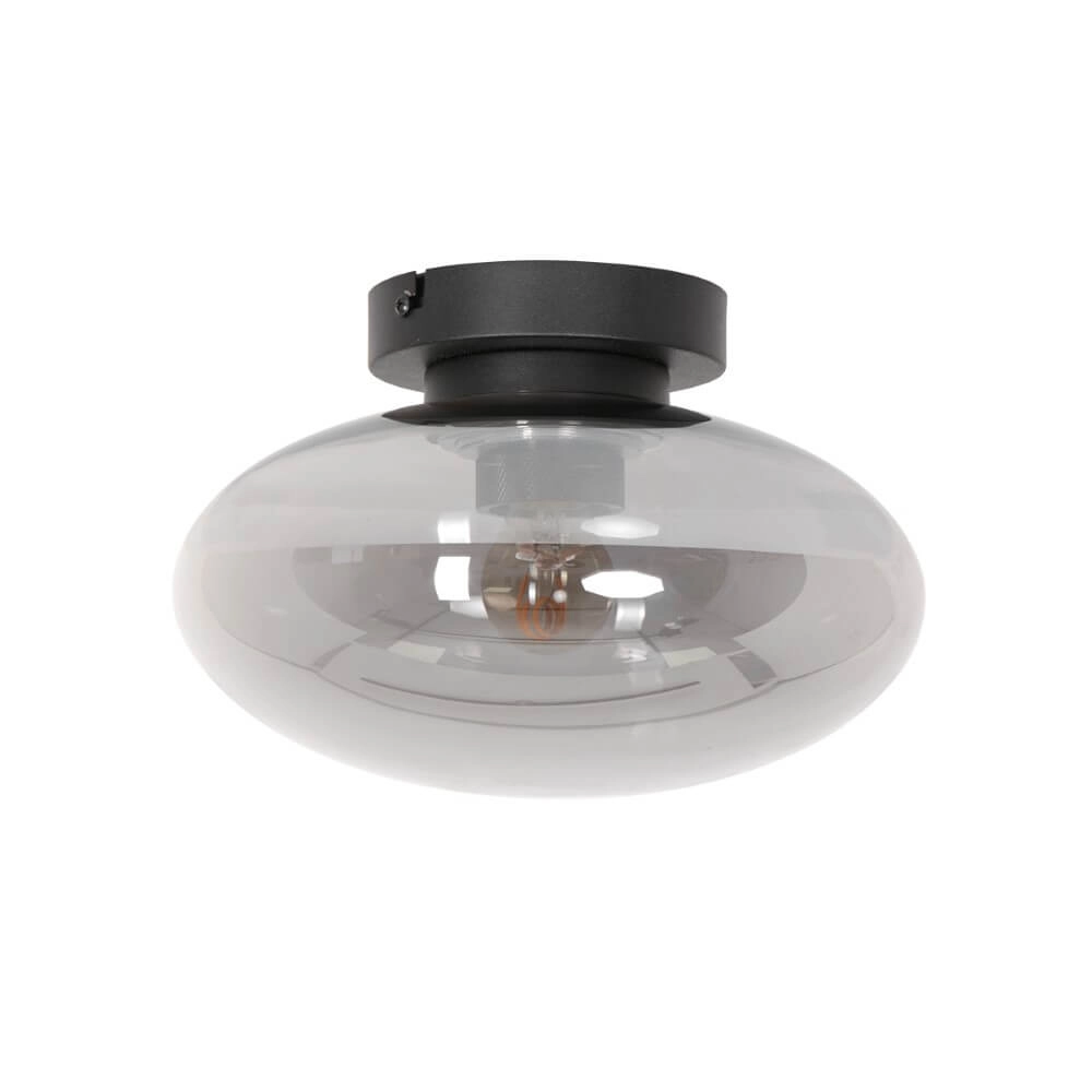 Glazen plafondlamp Reflexion ovaal Ø 25cm Steinhauer 8712746161328