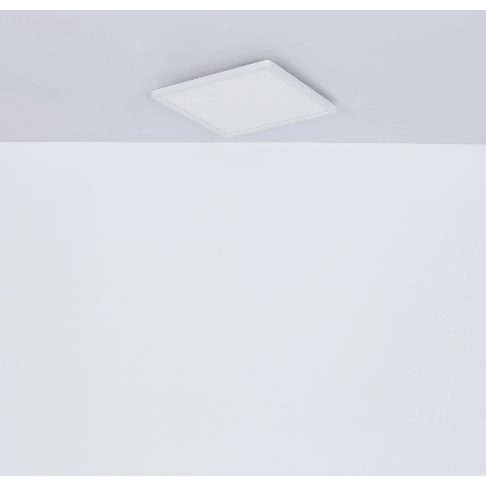 Plafonniere Sapana vierkant 42cm wit Globo 9007371417742
