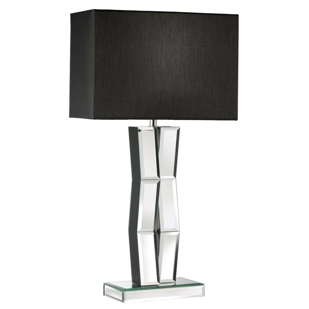 Schemerlamp Mirror zwart met spiegelglas Schemerlamp Mirror zwart met spiegelglas