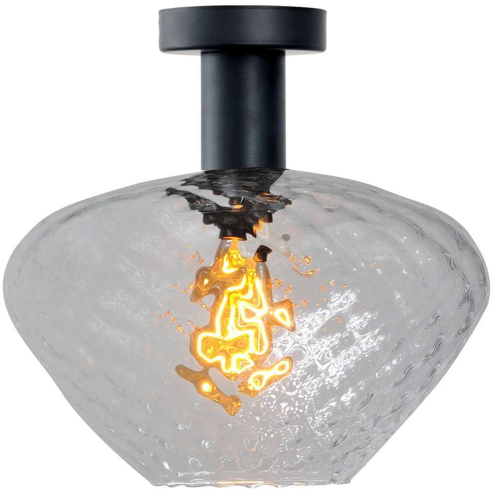 Plafondlamp - Ø 30cm - Porto met Blossom helder glas