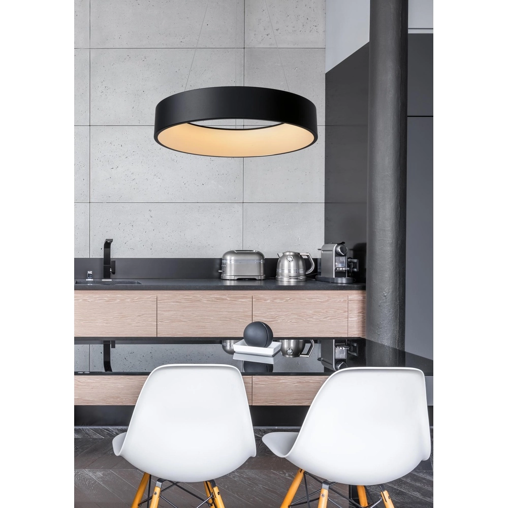 Hanglamp Talowe Led Ø 60cm zwart Lucide 5411212460707