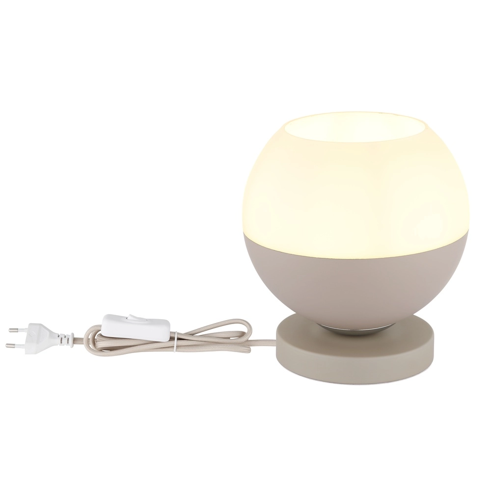 Tafellamp Ragusa zand bruin Globo 9007371572793
