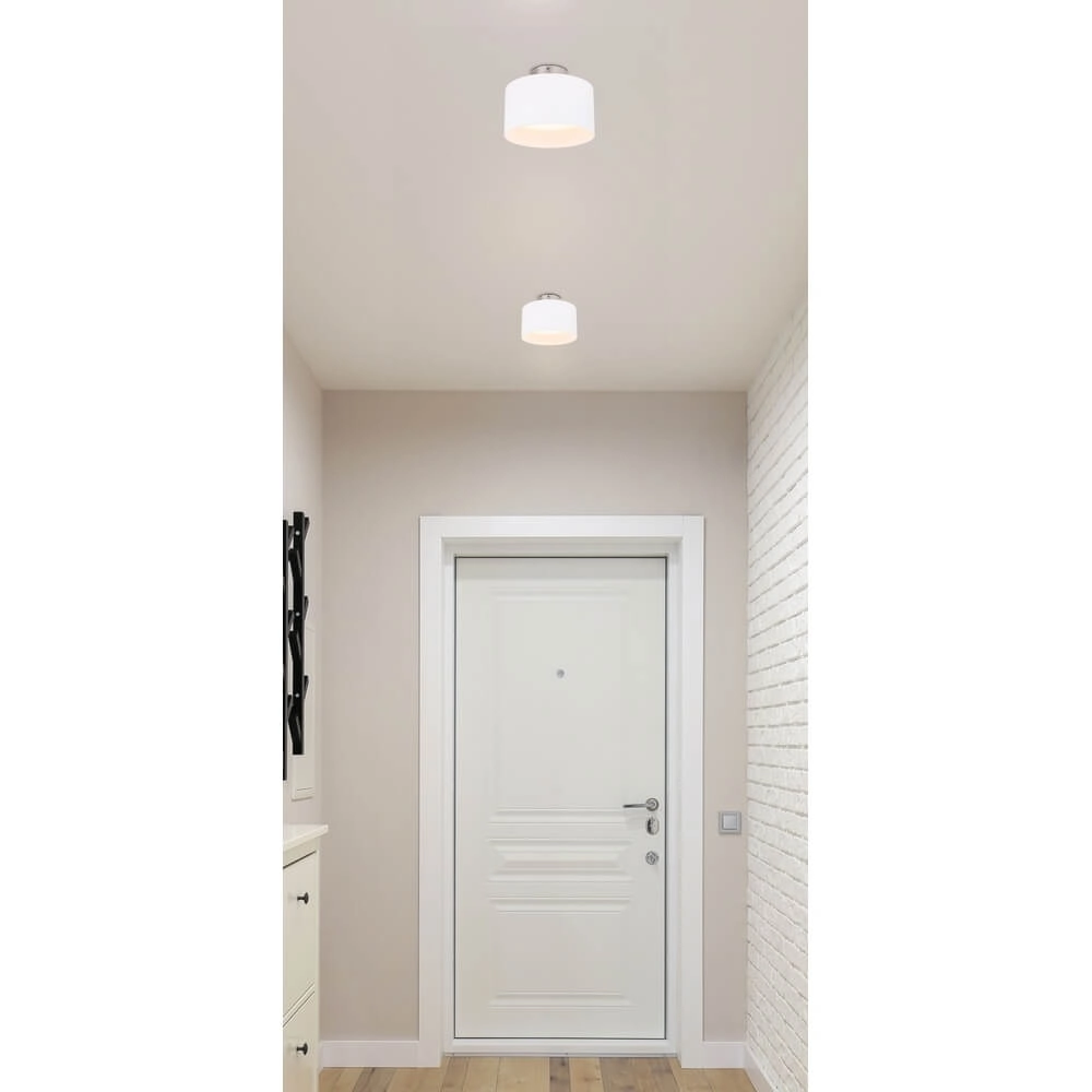 Plafondlamp Jenny wit Ø 14cm Globo 9007371391684