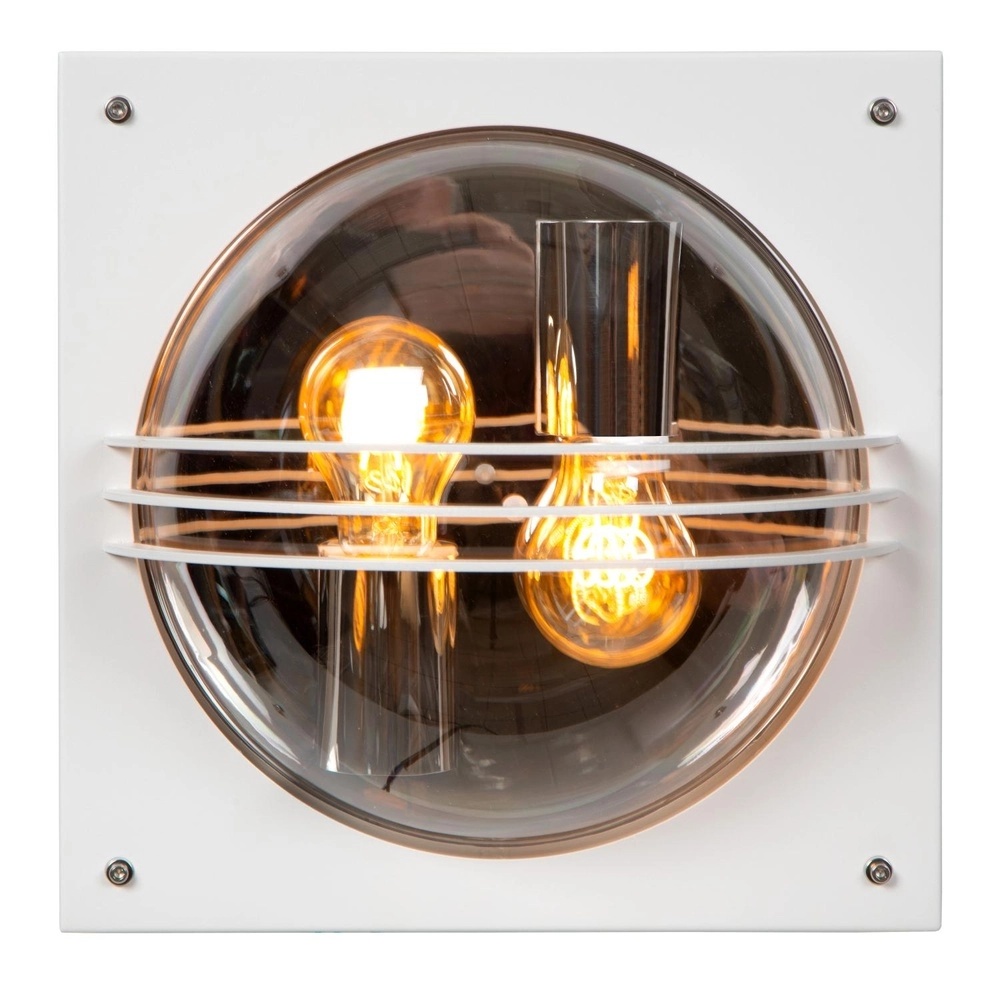Wandlamp Privas dubbel zwart Lucide 5411212144454