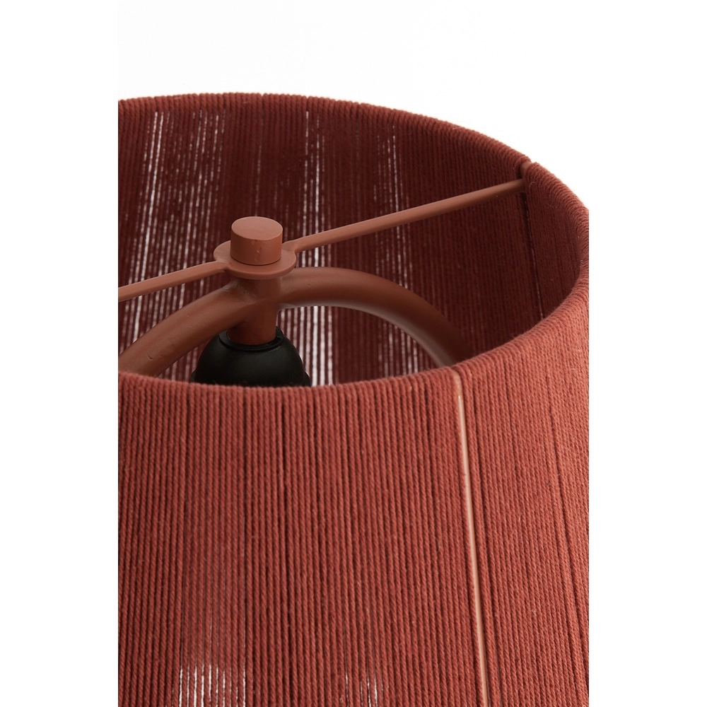 Schemerlamp Espino Ø 31cm - terracotta Light & Living 8717807808815