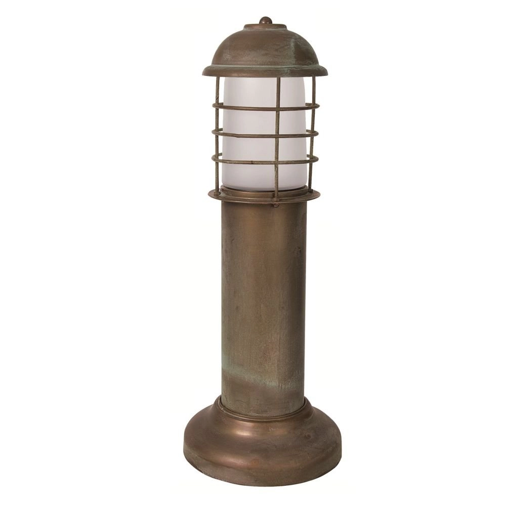 Staande Scheepslamp Maritime 51cm bronsbruin