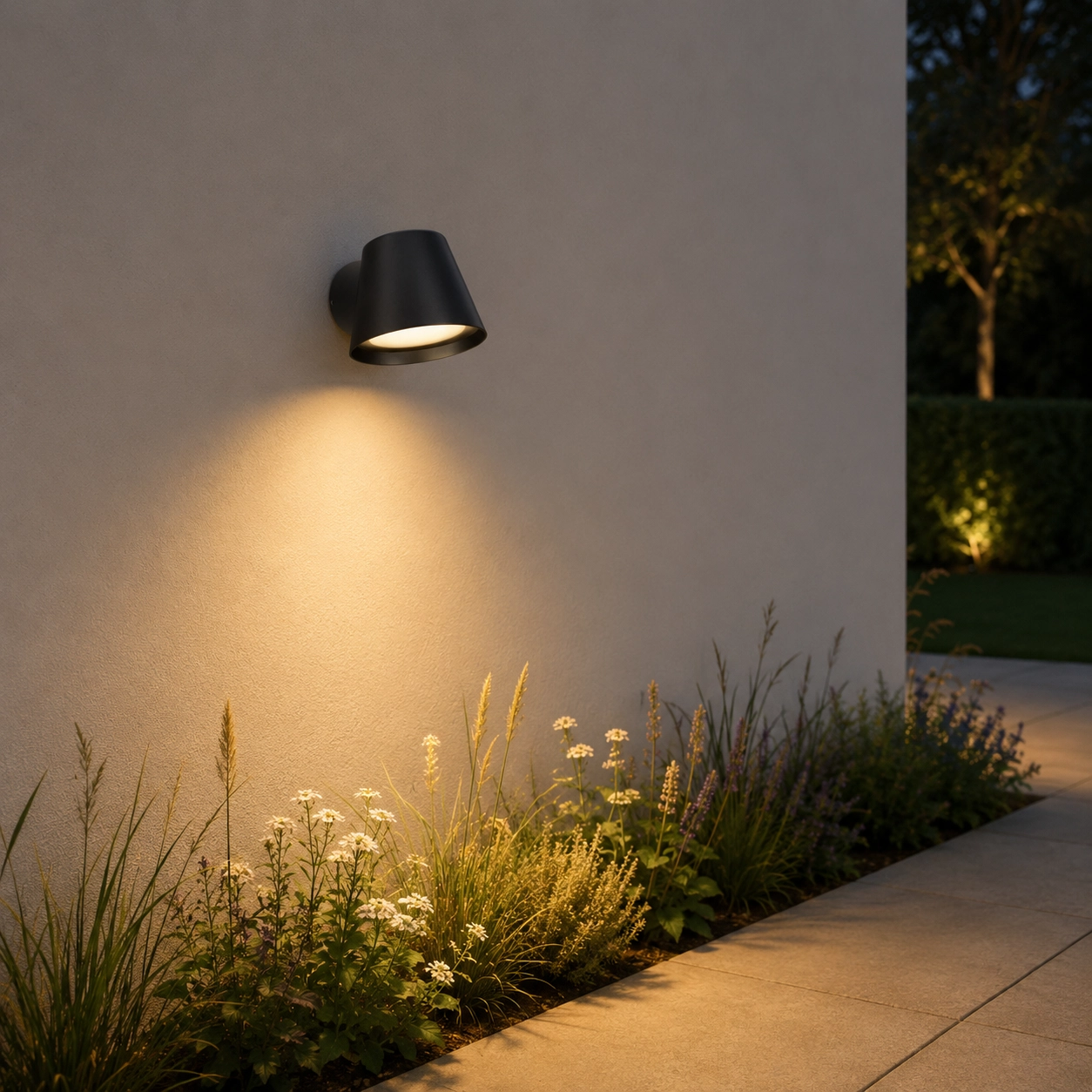 Design wandlamp Bell zwart