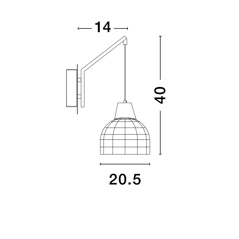 Wandlamp Fado wit Lyora 5212017453037