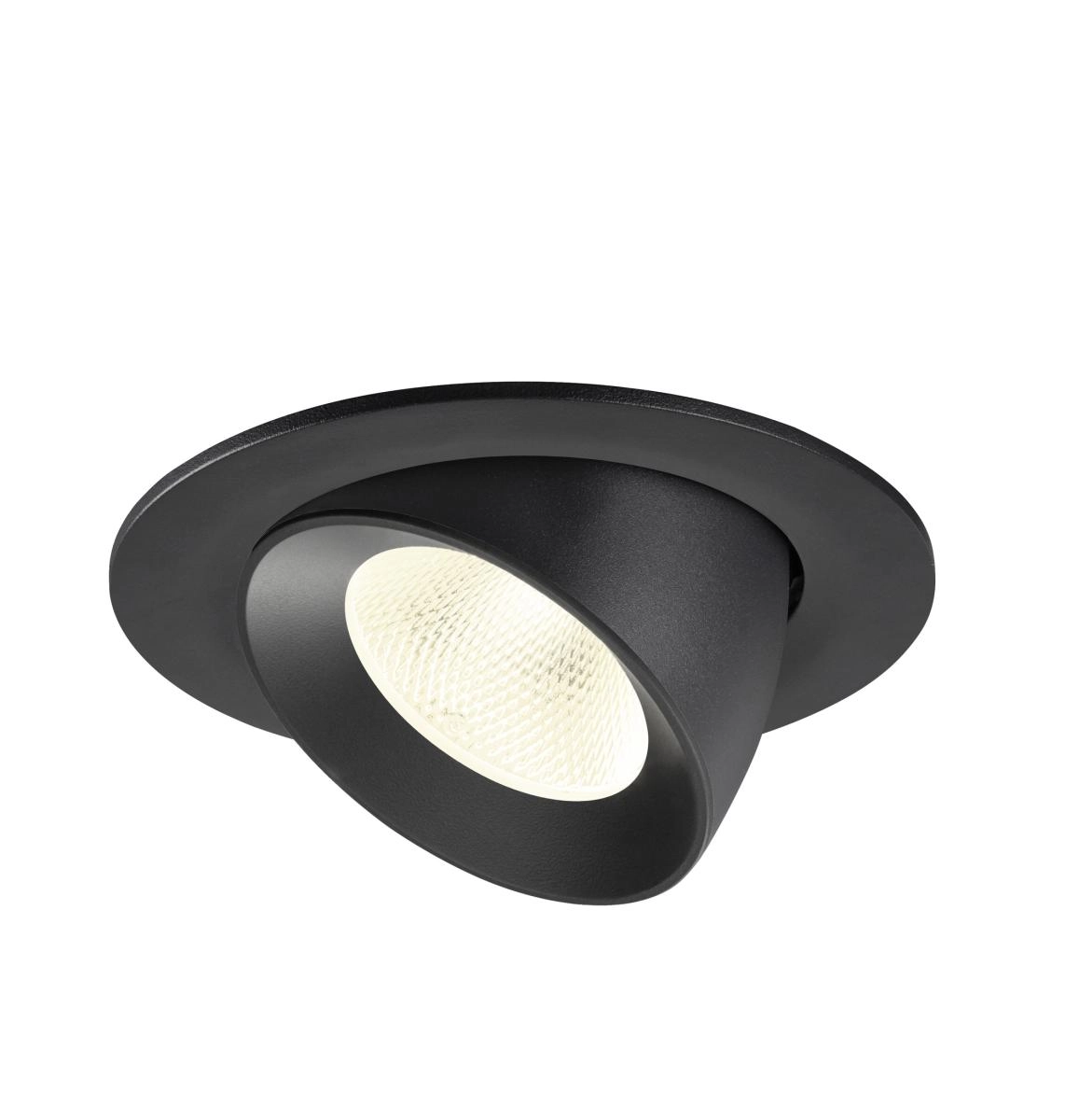 Inbouwspot Numinos Gimble L zwart 4000K - 20gr SLV 4024163310154