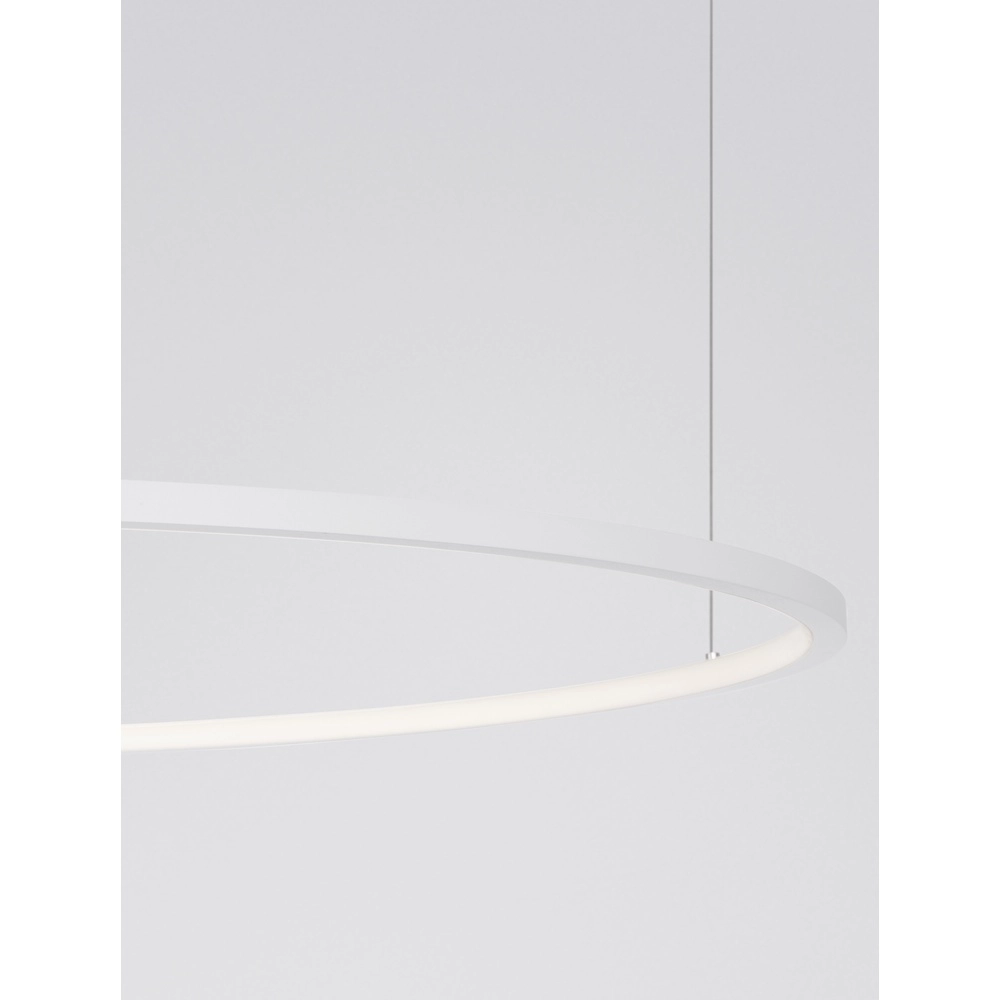 Ronde hanglamp Tarquin wit Ø 100cm Lyora 5212017438331