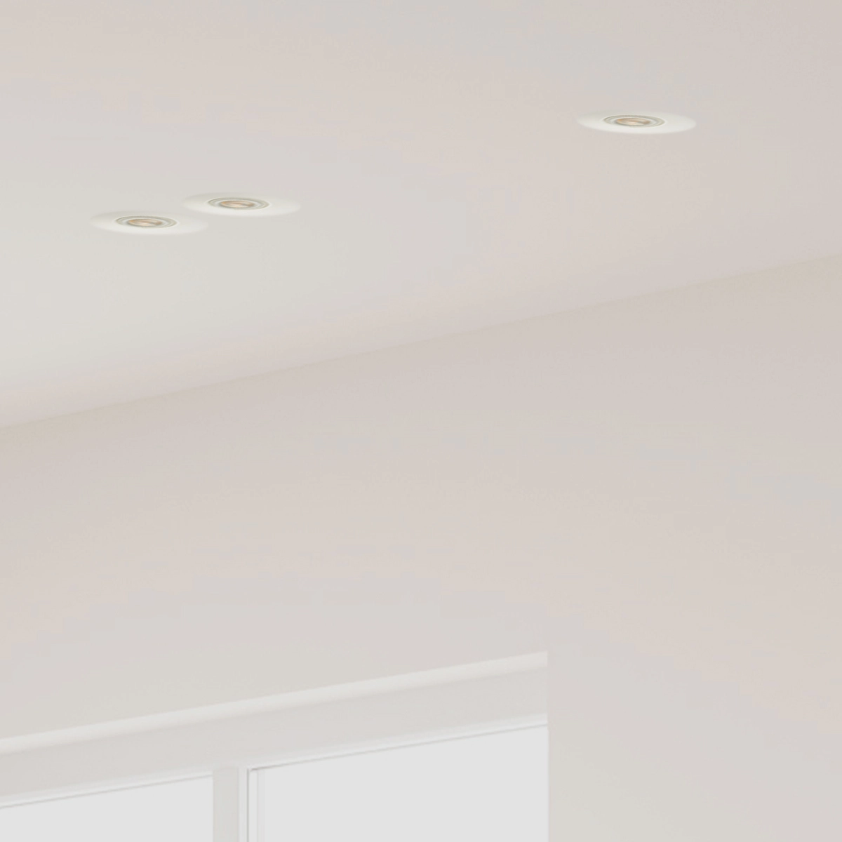Inbouw plafondspot Rome enkel wit Lyora 5053423308388