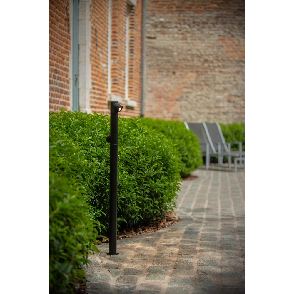 Padverlichting Ibamba dubbel zwart