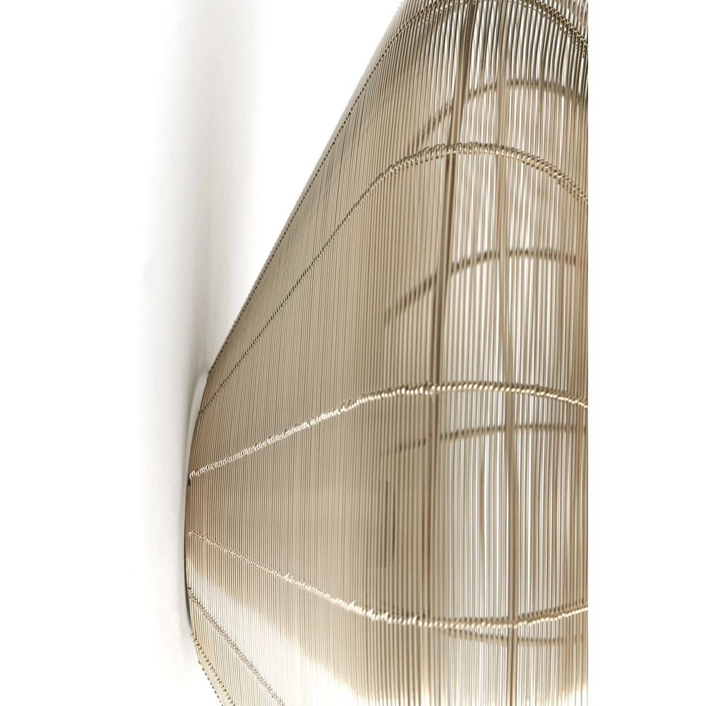 Metalen plafondlamp Bahoto Ø 40cm - licht goud Light & Living 8717807706036