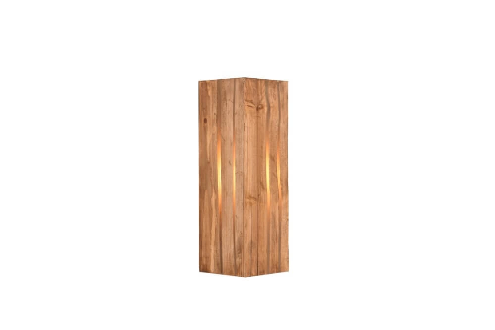 Houten wandlamp Karuni Trio 4017807616514