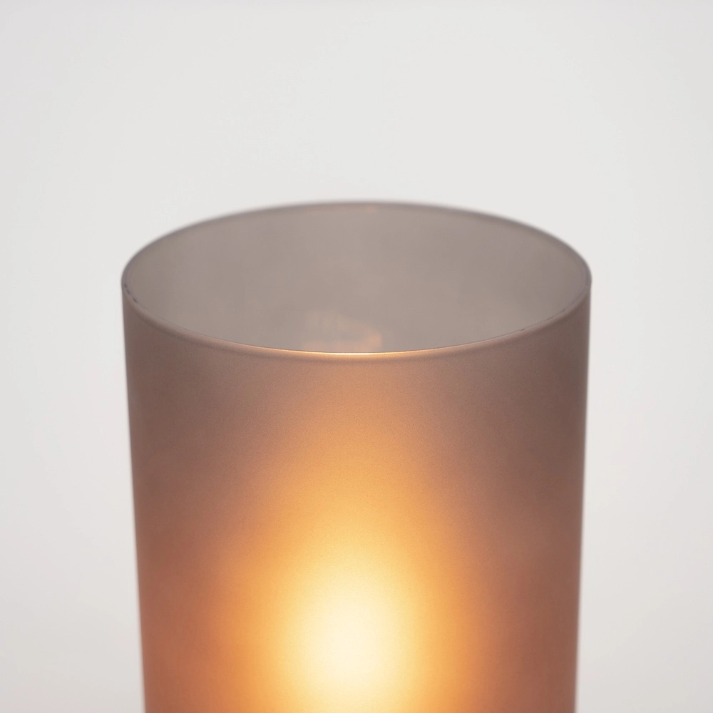 Nachtkastlamp Geo frosted smoke glas Eglo 9008606304356