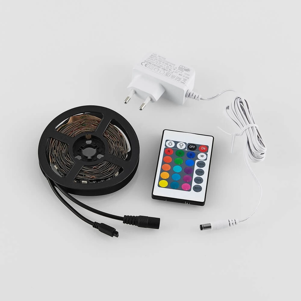 Ledstrip Gaming Grip RGB 3m zwart Trio 4017807577310