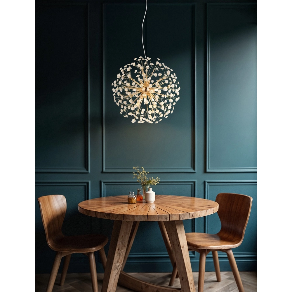 Hanglamp Katrina goud Ø 60cm Globo 9007371481309