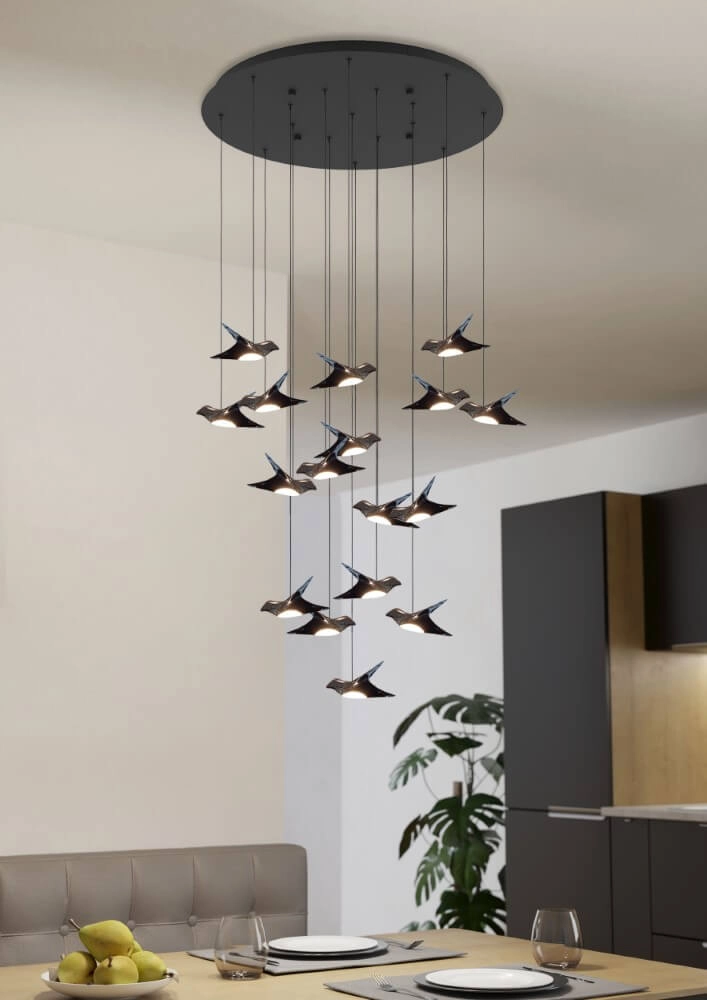 Hanglamp Paratebueno met vogeltjes Stars of Light 9008606270644
