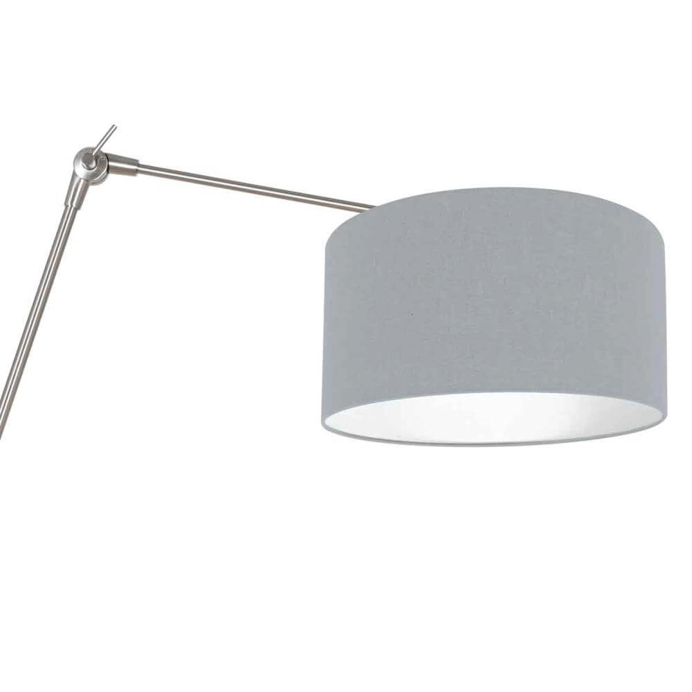 Wandlamp Prestige Chic metaal met lichtblauwe kap Steinhauer 8712746175448