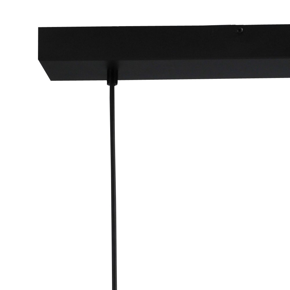 Witte vintage eettafellamp Industria 2x25 2-lichts met zwart Masterlight 8718121231594