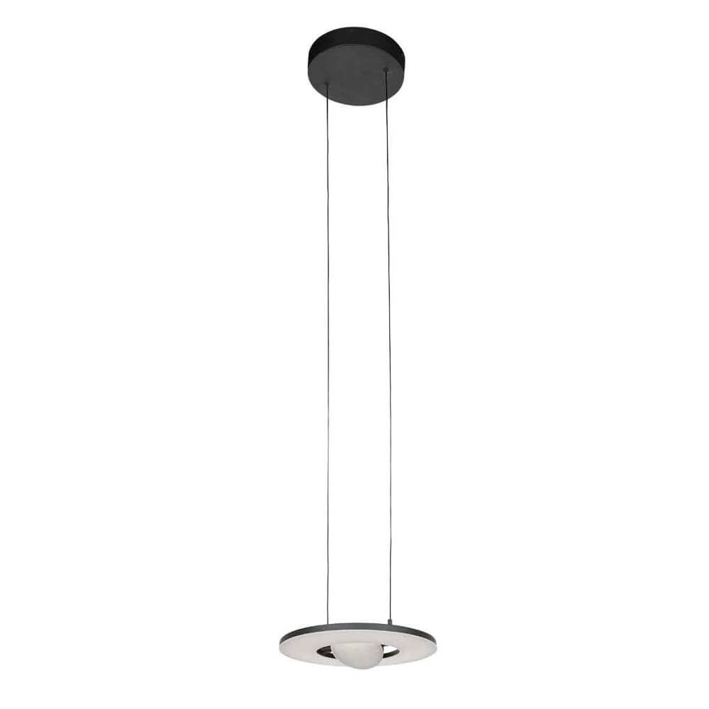 Strakke hanglamp Soleil Ø 32cm zwart Steinhauer 8712746176681