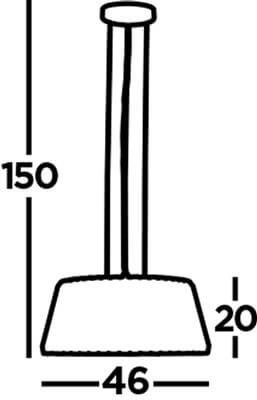 Hanglamp Glas Tiara Searchlight 5053423185682