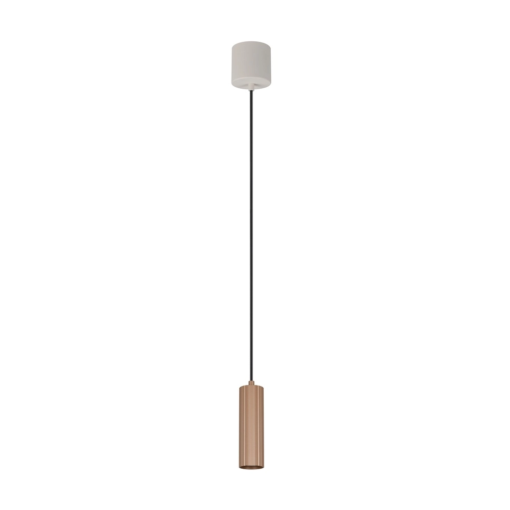 Hanglamp Soka Ø 9cm mokka bruin Trio 4017807670127