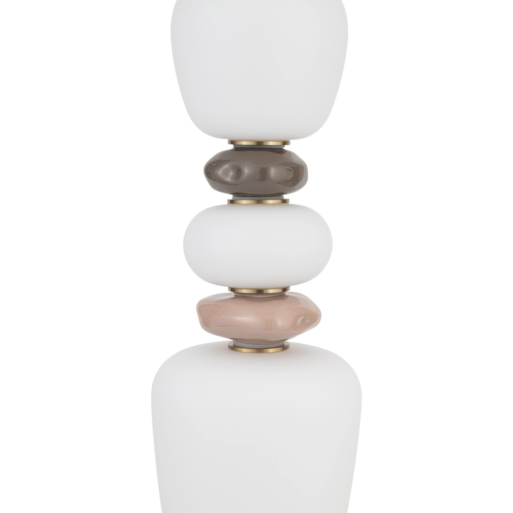 Vloerlamp Ceramic Led keramiek en glas Lyora 5903139117043