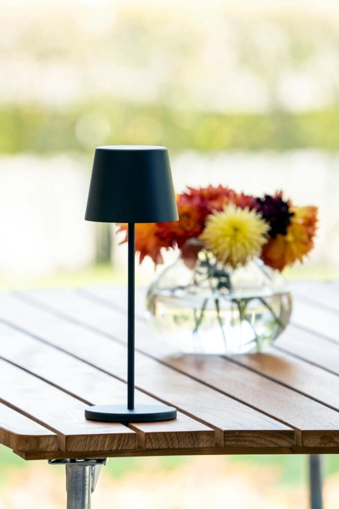 Oplaadbare tafellamp Vence zwart KonstSmide 7318307888751